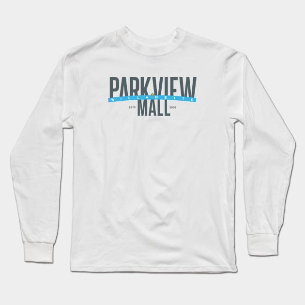Willamette Mall Long Sleeve T-Shirt by aquaticform